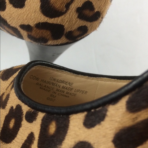 GUESS | Animal Print Platform High Heels - Picture 8 of 8
